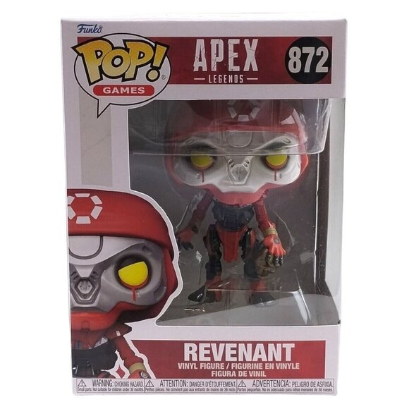 Funko POP Games Apex Legends Revenant S2 Vinyl 4 in Figure No 872 Figurine - Picture 1 of 6